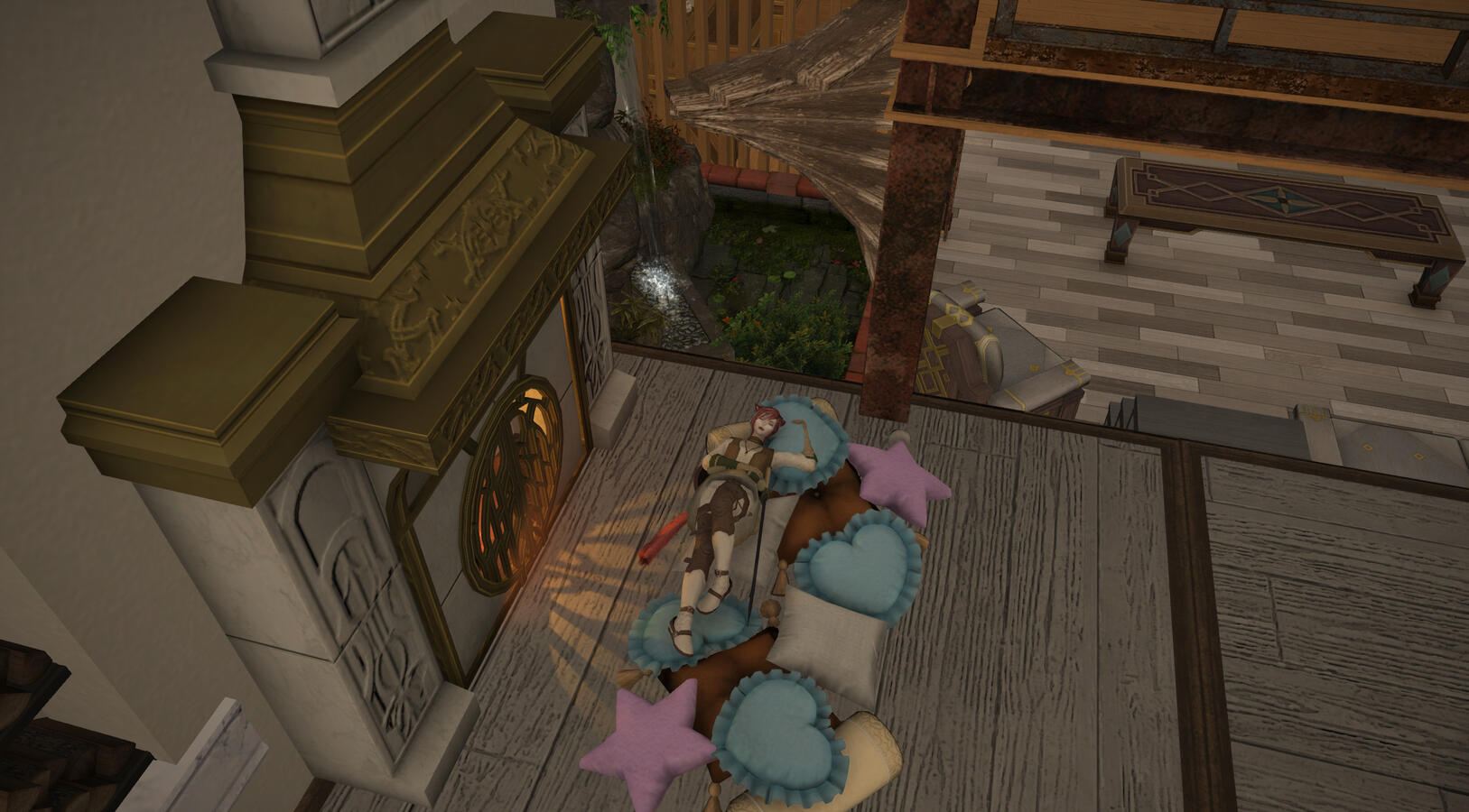 /doze by the fire