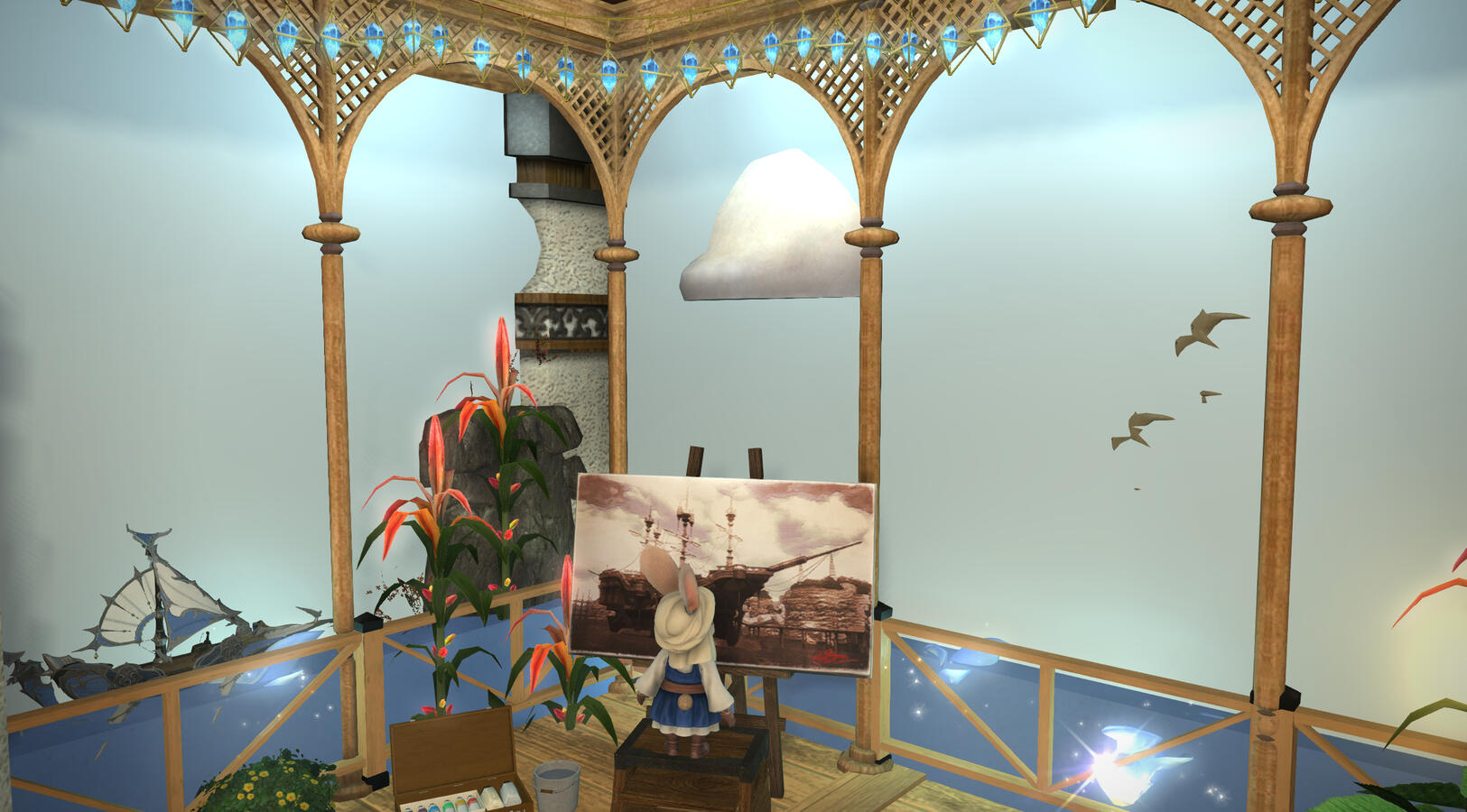 Beach cottage with verisimilitude