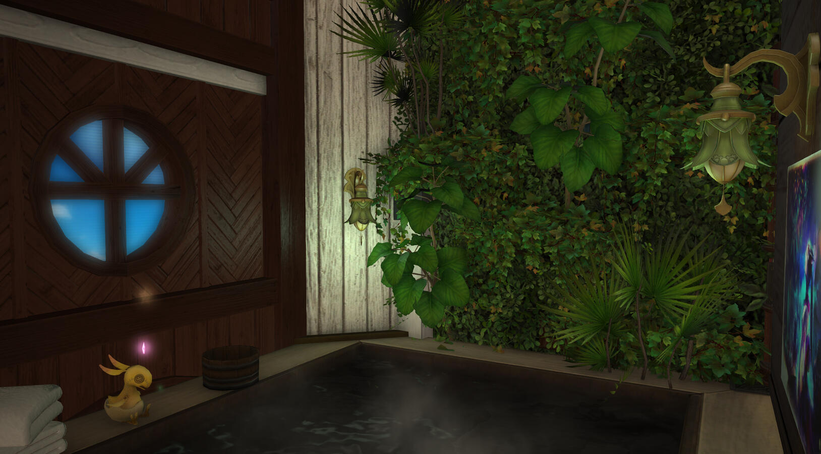 Treehouse bath