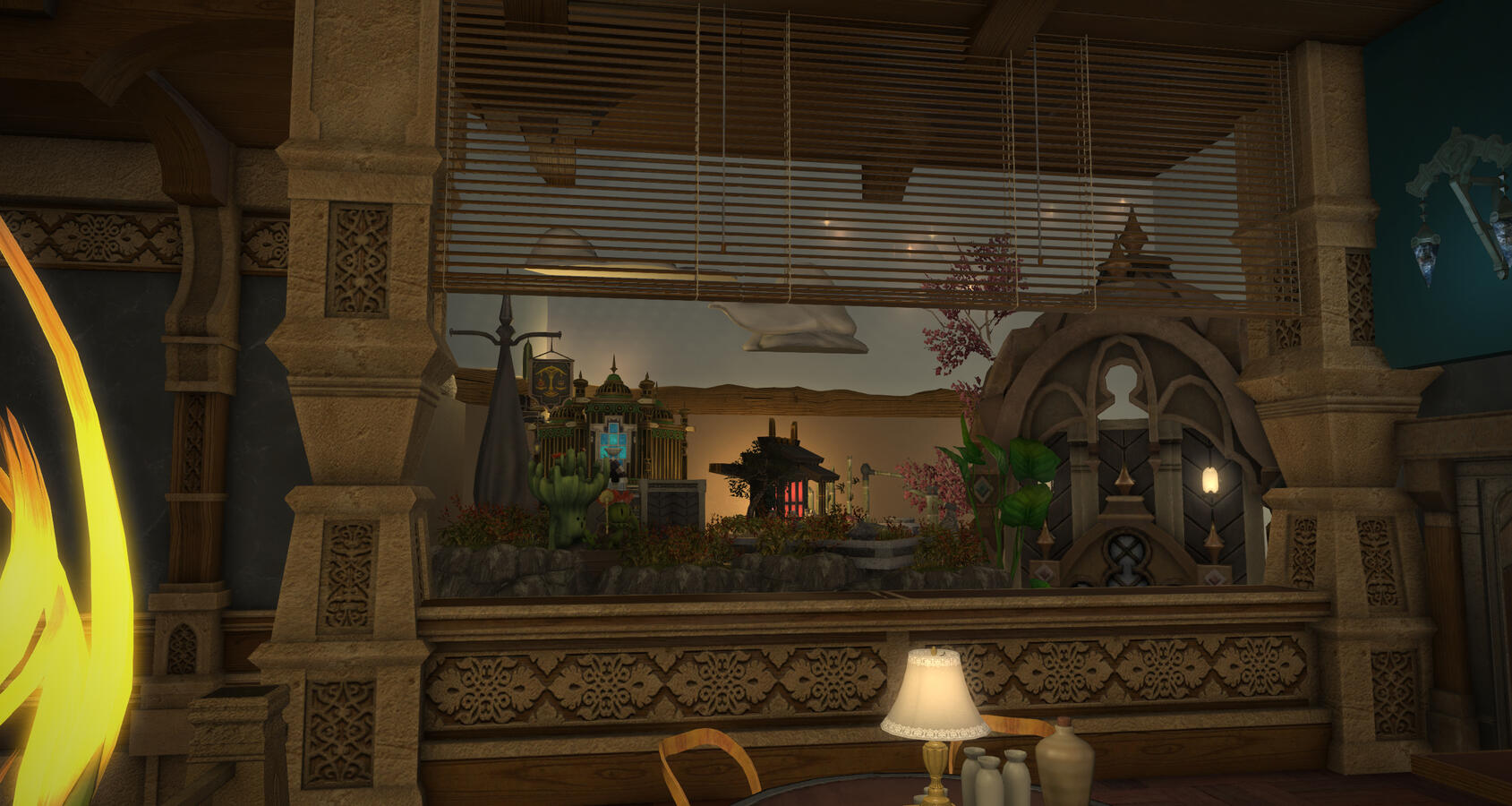 Bar "view" of the Goblet