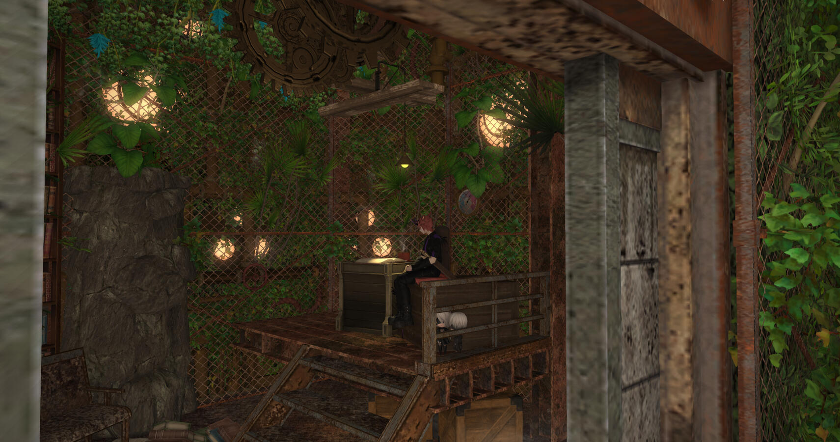 Nier inspired with secret seating