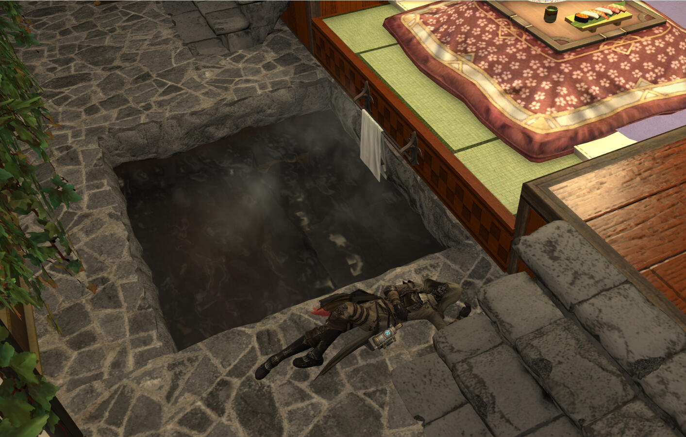 /doze in the steam....