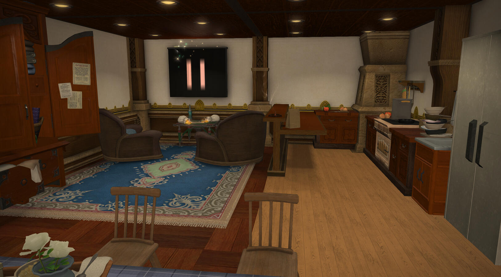 Frat house kitchen