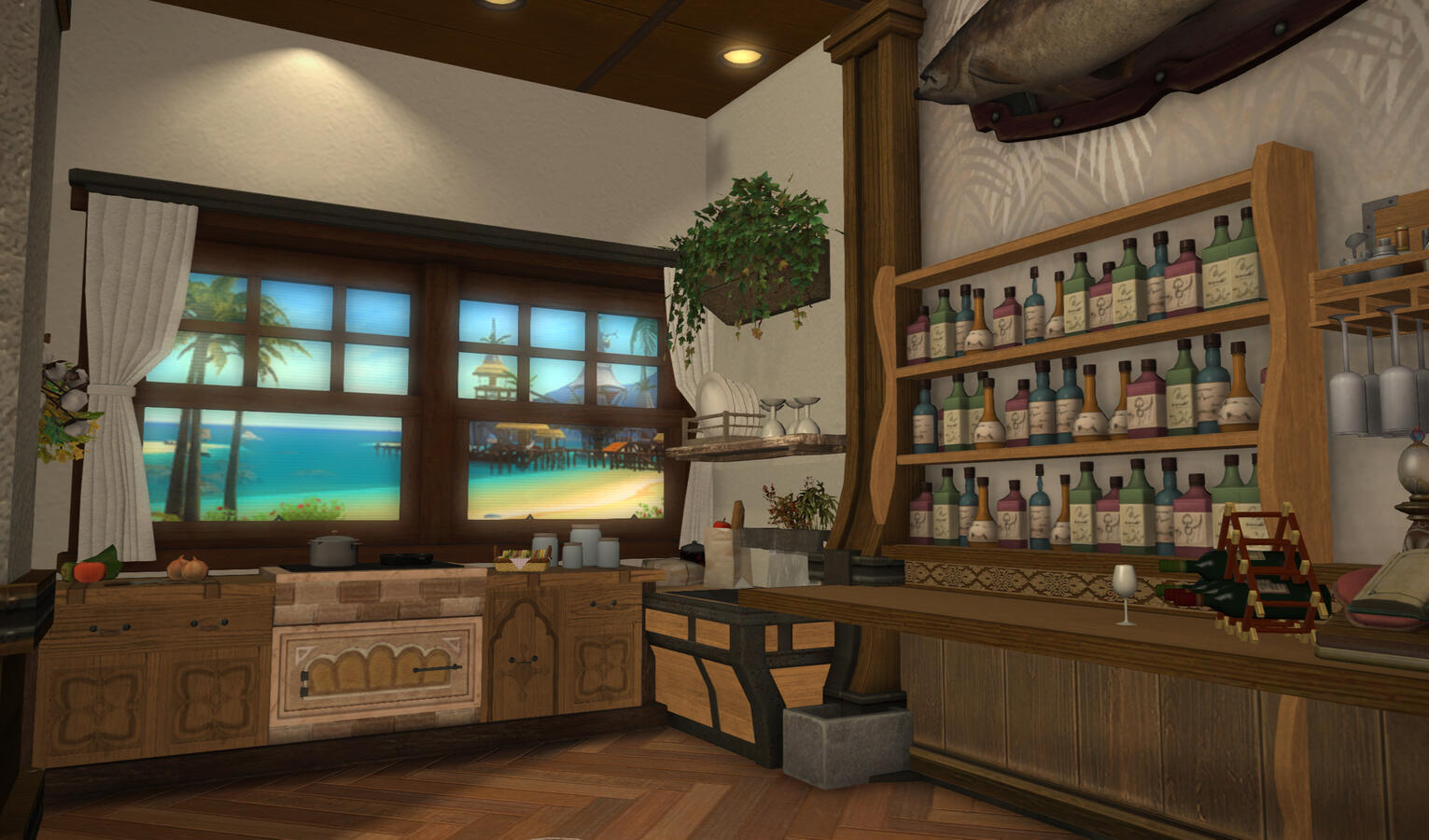 Beach cottage with verisimilitude